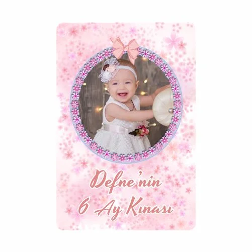 6 Ay Kınası Temalı Magnet